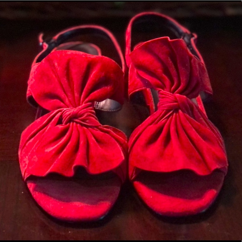 Red Vaneli heel
